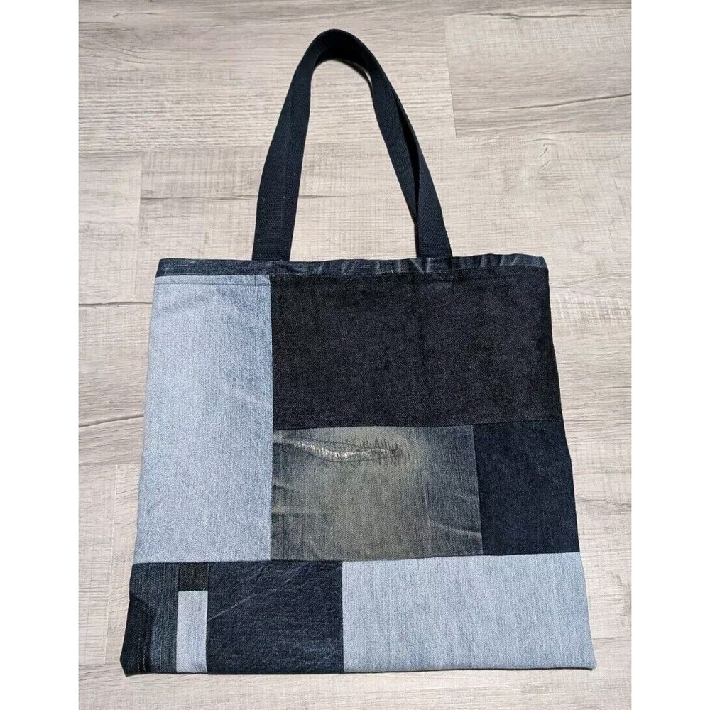 Imogene + Willie Tote The Love Fades Recycled Denim Limited Edition Bag